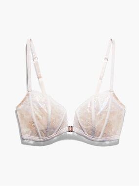 CAGED LACE FRONT-CLOSURE BRALETTE SAVAGE FENTY